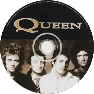 Queen 'Interview Disc & Book' CD disc