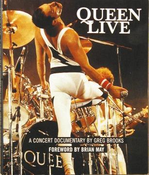 Queen 'Queen Live' reissue front sleeve