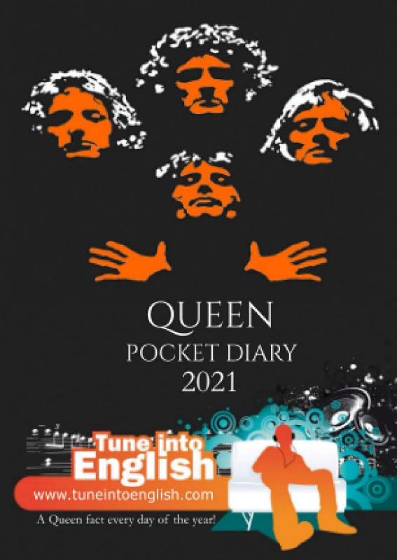 'Queen Pocket Diary 2021' front sleeve