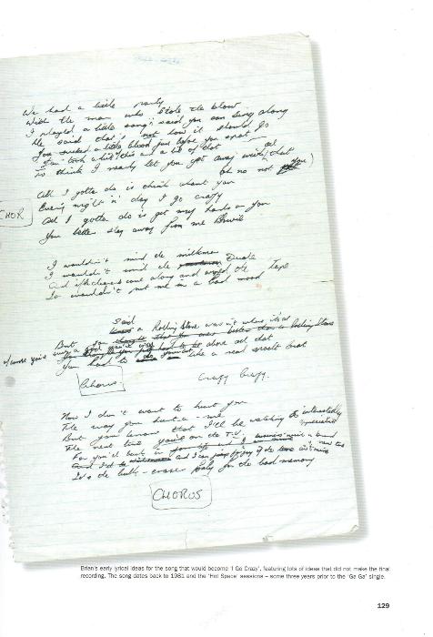 Queen "The Complete Illustrated Lyrics" inner