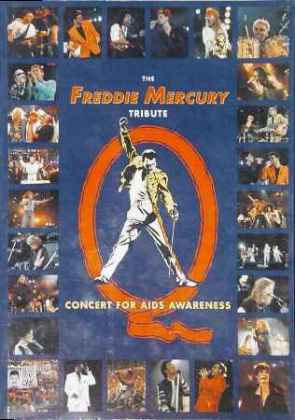 Queen 'The Freddie Mercury Tribute Concert' front sleeve
