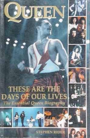 Queen 'These Are The Days Of Our Lives' front sleeve