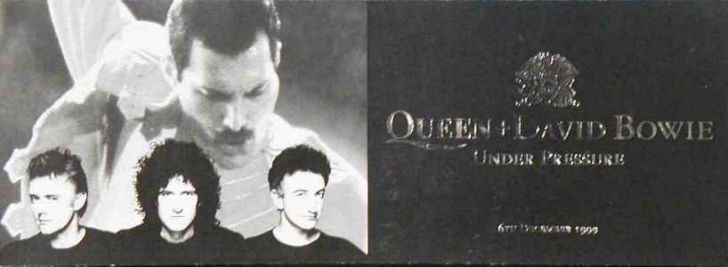 Queen 'Under Pressure' front