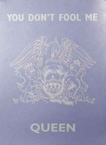 Queen 'You Don't Fool Me' front