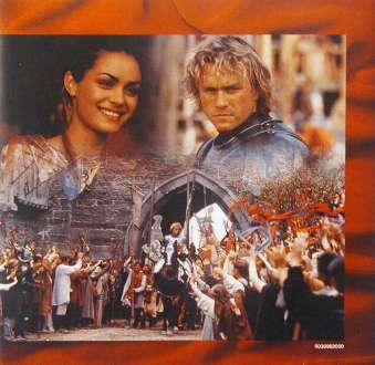 'A Knight's Tale' UK CD booklet back sleeve