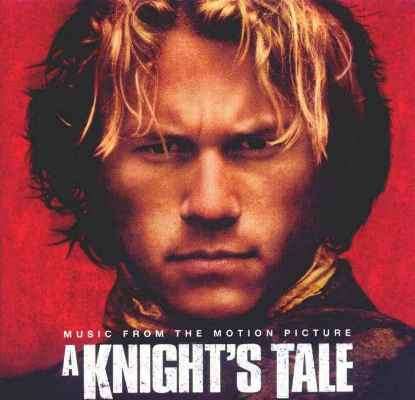 'A Knight's Tale' UK CD front sleeve