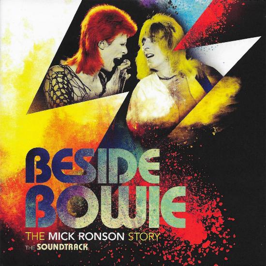'Beside Bowie' UK CD front sleeve
