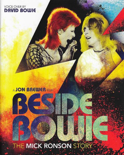 'Beside Bowie' UK DVD booklet front sleeve