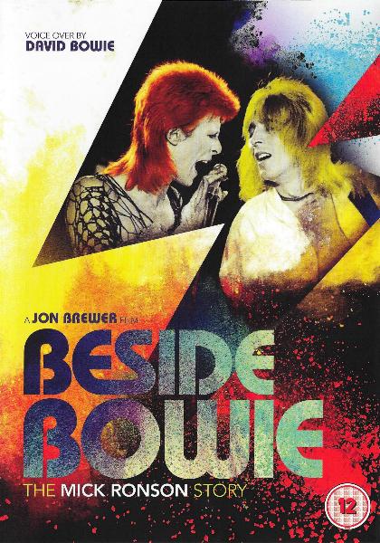 'Beside Bowie' UK DVD front sleeve