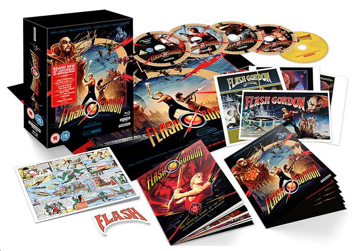 UK 40th Anniversary boxed set contents