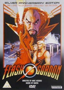 'Flash Gordon' UK Silver Anniversary DVD front sleeve