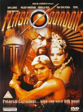 'Flash Gordon' UK DVD front sleeve