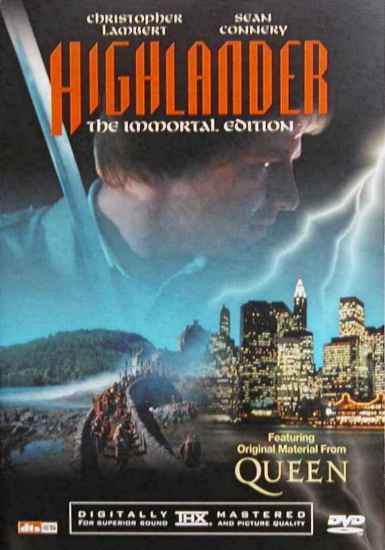 'Highlander' 'The Immortal Edition' DVD