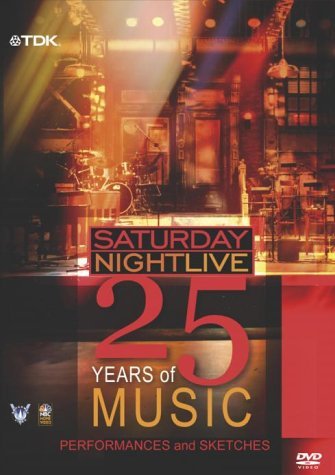 Various Artists 'Saturday Night Live - 25 Years Of Music' USA DVD front sleeve
