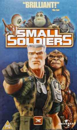 'Small Soldiers' UK VHS front sleeve