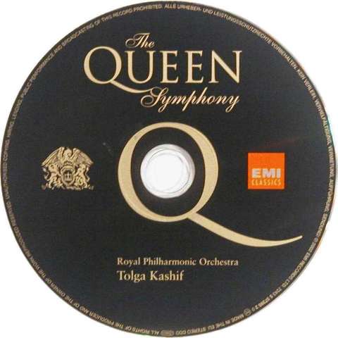 'The Queen Symphony' UK CD disc