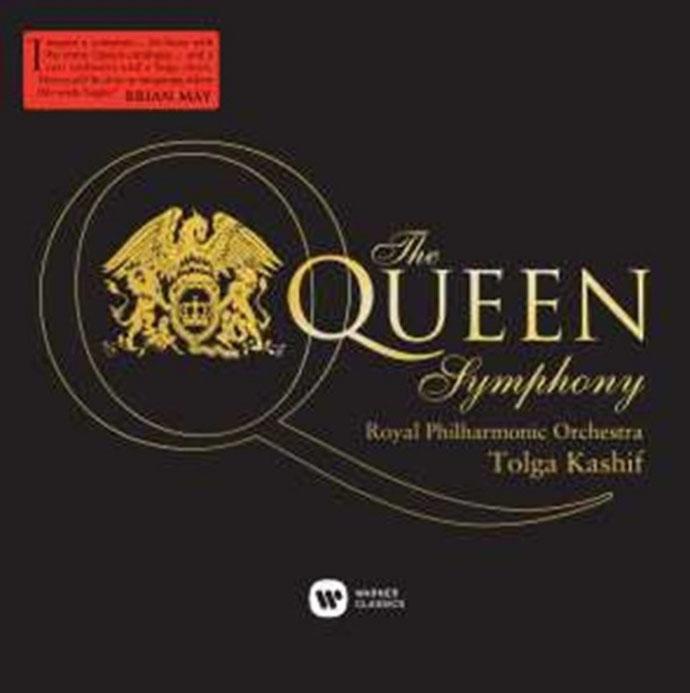 'The Queen Symphony' UK LP front sleeve