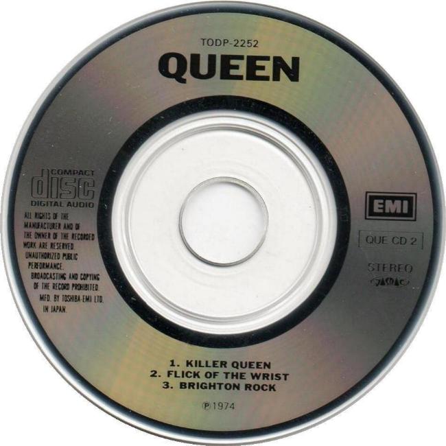 Japanese CD disc