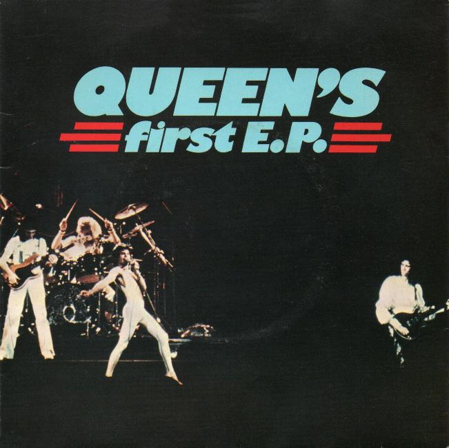 Queen 'Queen's First EP' UK 7" front sleeve