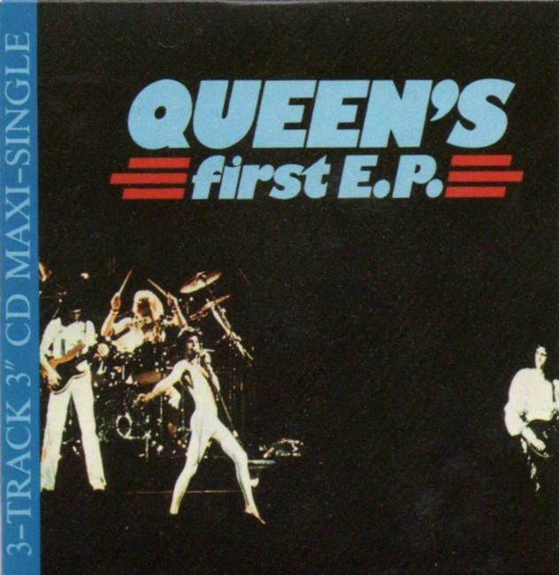 Queen 'Queen's First EP' UK CD front sleeve