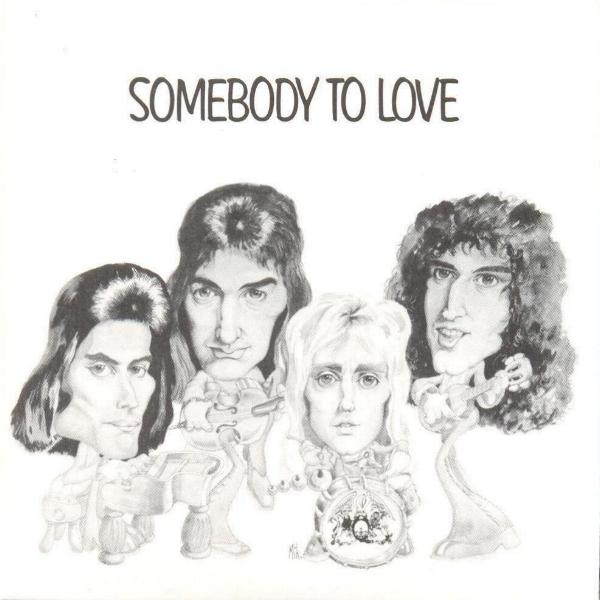 Queen 'Somebody To Love' UK Singles Collection CD front sleeve