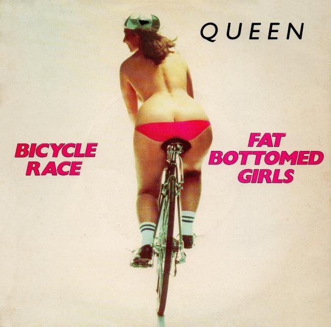 Queen 'Bicycle Race' UK 7" front sleeve