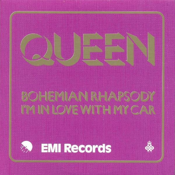 Queen 'Bohemian Rhapsody' UK Singles Collection CD front sleeve
