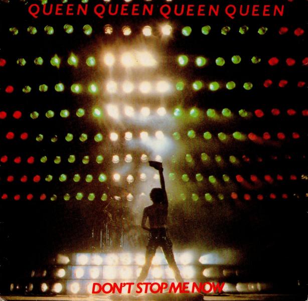 Queen 'Don't Stop Me Now' UK 7" front sleeve
