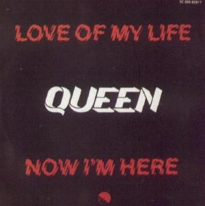Queen 'Love Of My Life' Dutch 7" front sleeve