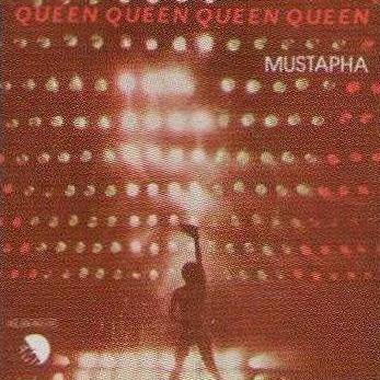 Queen 'Mustapha' Spanish 7" front sleeve
