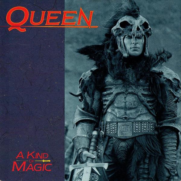 Queen 'A Kind Of Magic' UK 7" front sleeve