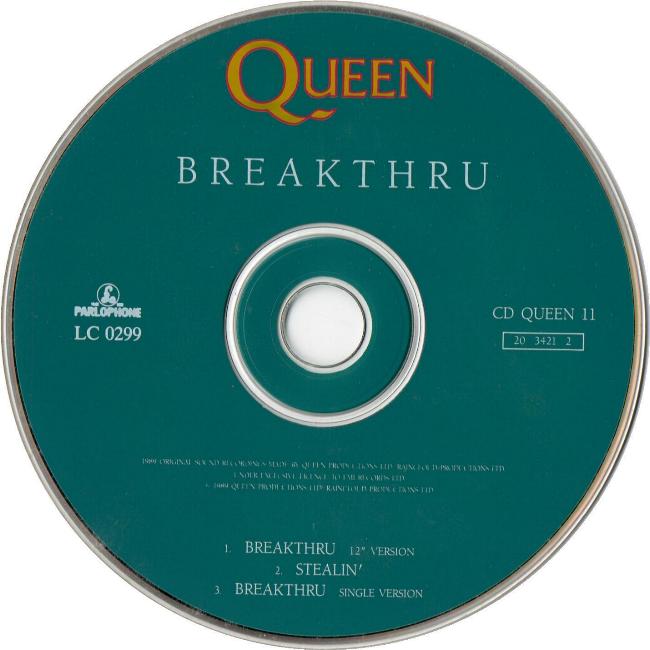 UK CD disc