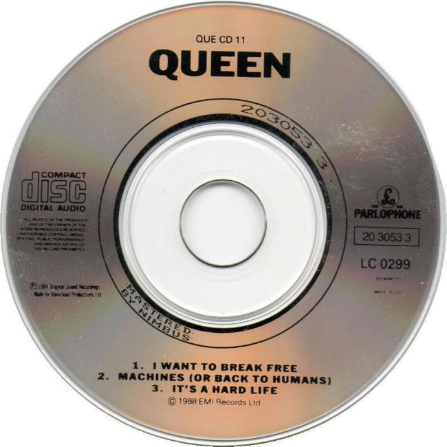 UK CD disc