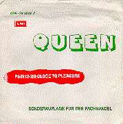 Queen 'Pain Is So Close To Pleasure' German 7" promo bag