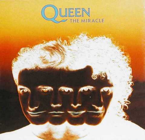 Queen 'The Miracle' UK 7" front sleeve