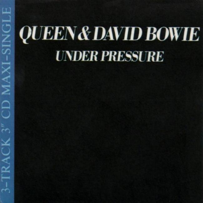 Queen 'Under Pressure' UK CD front sleeve