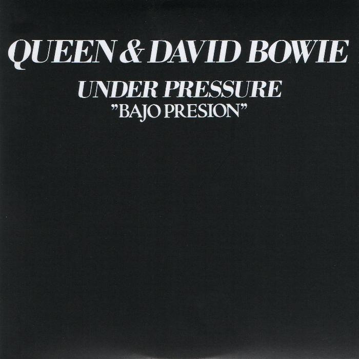 Queen 'Under Pressure' UK Singles Collection CD front sleeve
