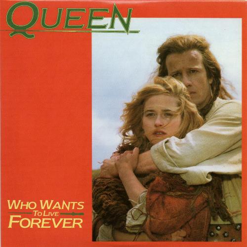 Queen 'Who Wants To Live Forever' UK Singles Collection CD front sleeve