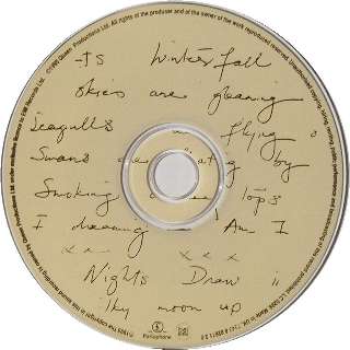 Queen 'A Winter's Tale' UK CD1 disc