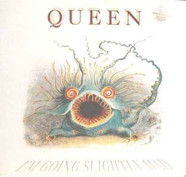 Queen 'I'm Going Slightly Mad' UK 12" front sleeve