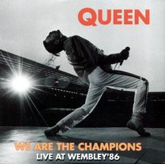 Queen 'We Are The Champions' French CD front sleeve