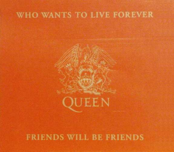 Queen 'Who Wants To Live Forever' Dutch CD front sleeve