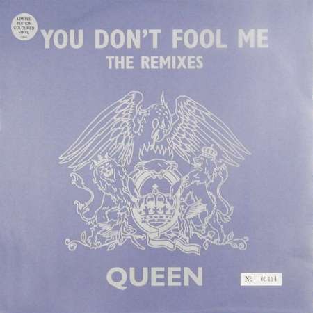 Queen 'You Don't Fool Me' UK 12" front sleeve