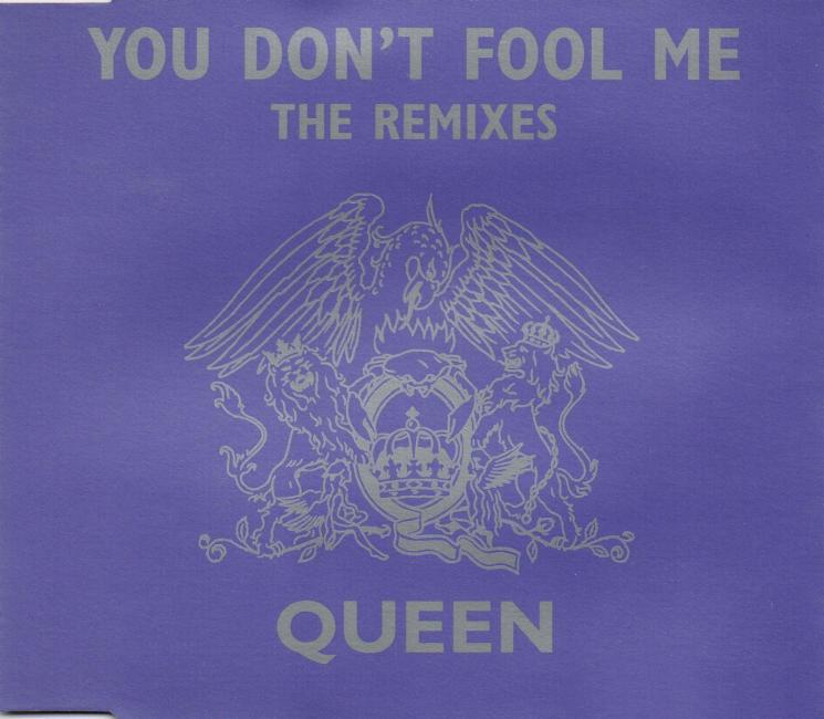 Queen 'You Don't Fool Me' UK CD front sleeve