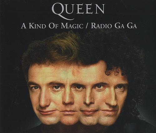 Queen 'A Kind Of Magic' UK promo CD front sleeve