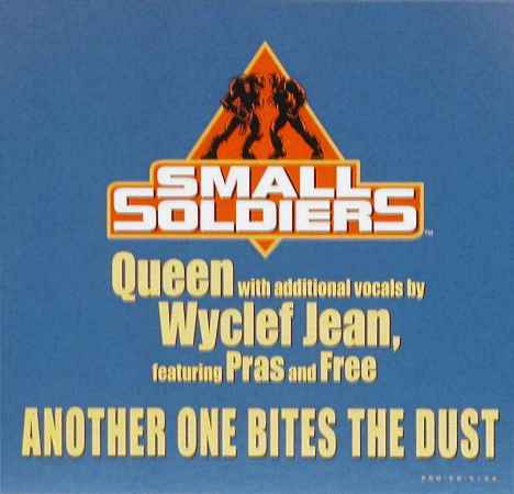 Queen 'Another One Bites The Dust' UK CD promo front sleeve