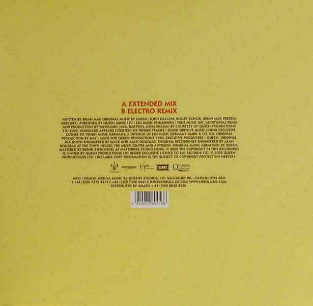 Queen 'Flash' UK 12" back sleeve 1