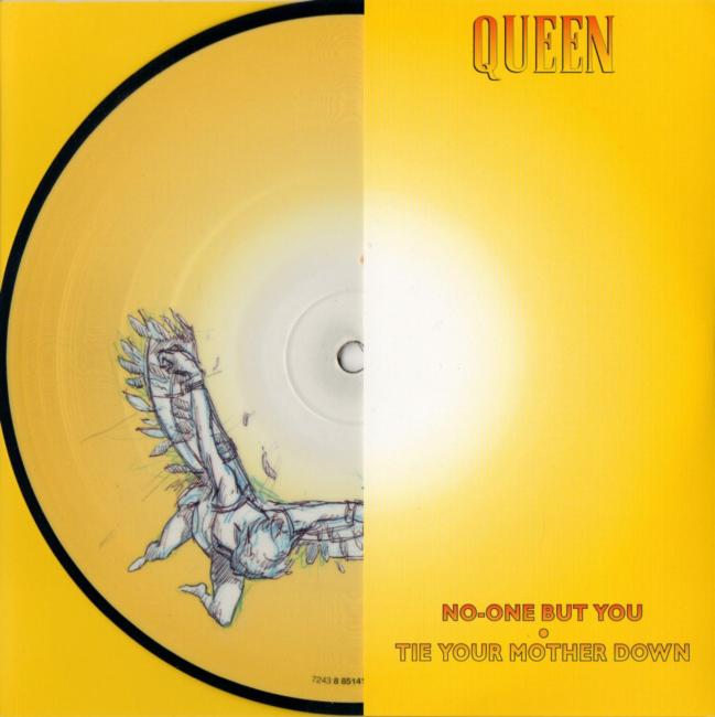 Queen 'No-One But You' UK 7" front sleeve