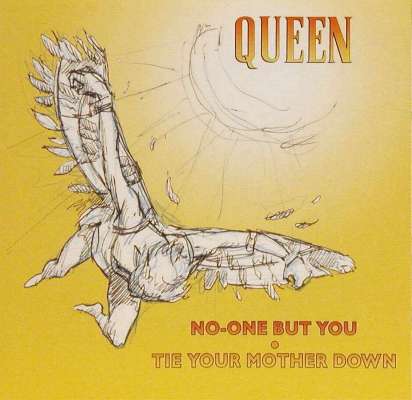 Queen 'No-One But You' UK CD front sleeve