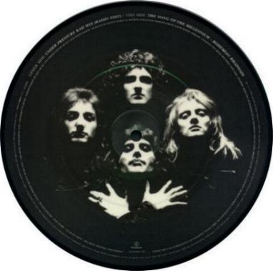 Queen 'Under Pressure' UK 7" picture disc